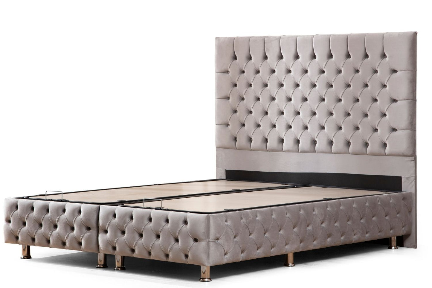 Storage Bed - Lagos - Tufted Velvet