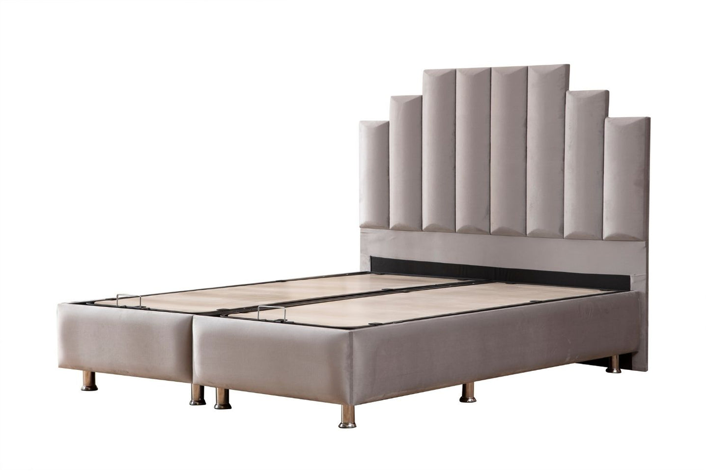 Storage Bed - Natura - Velvet