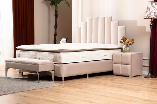 Storage Bed - Natura - Velvet