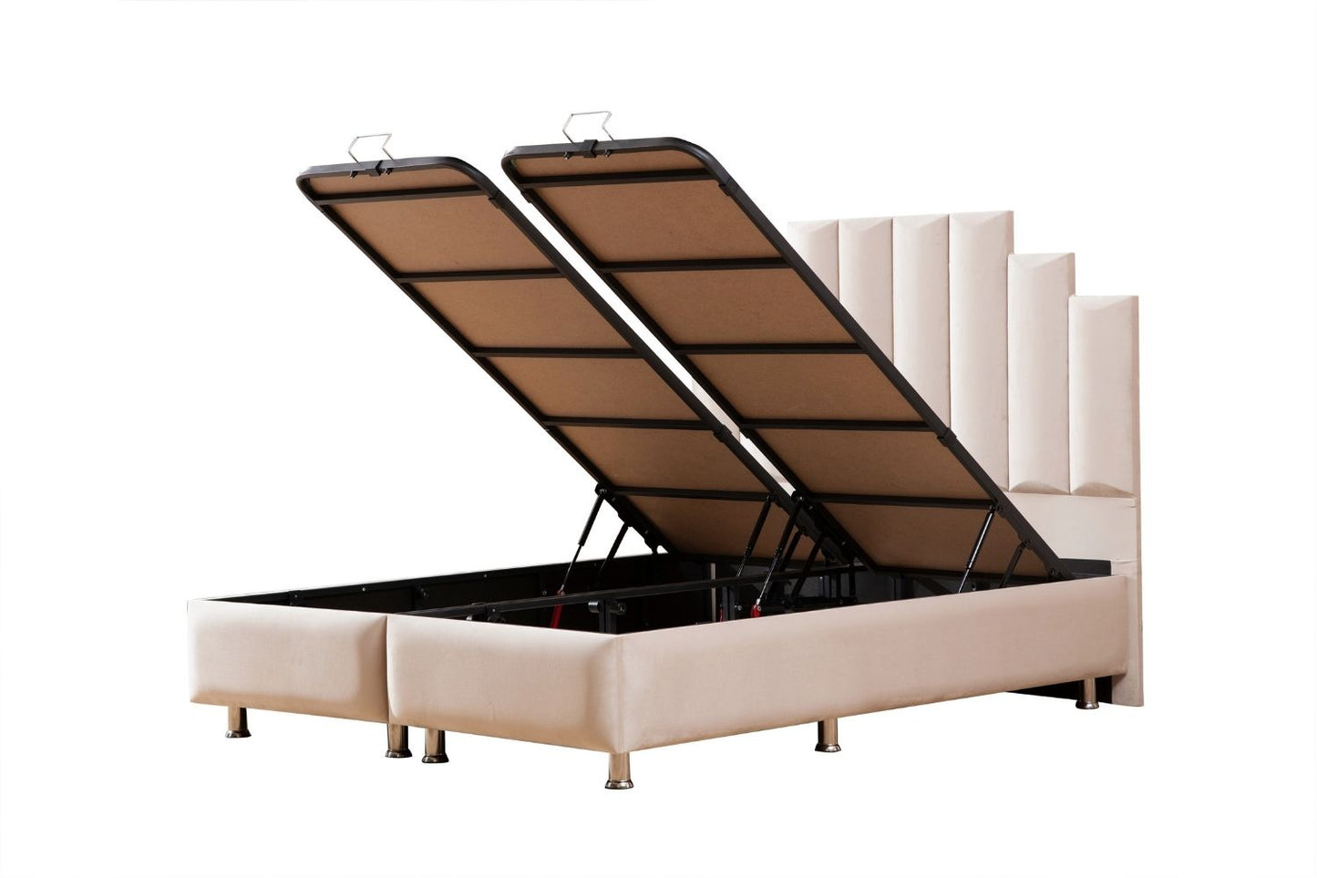 Storage Bed - Natura - Velvet