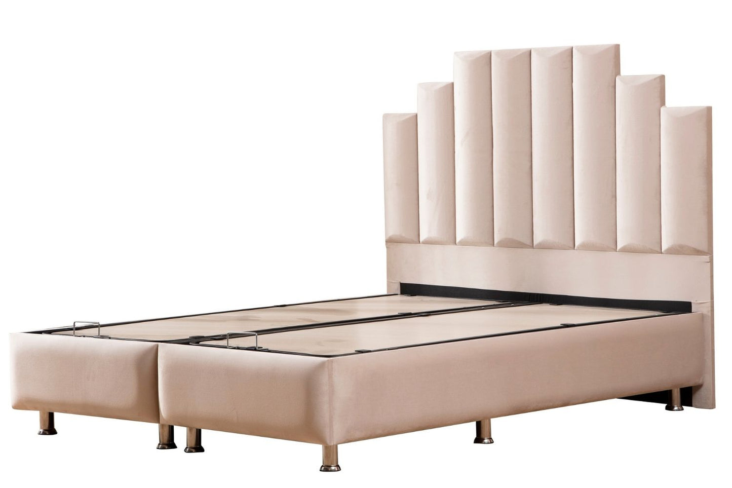 Storage Bed - Natura - Velvet