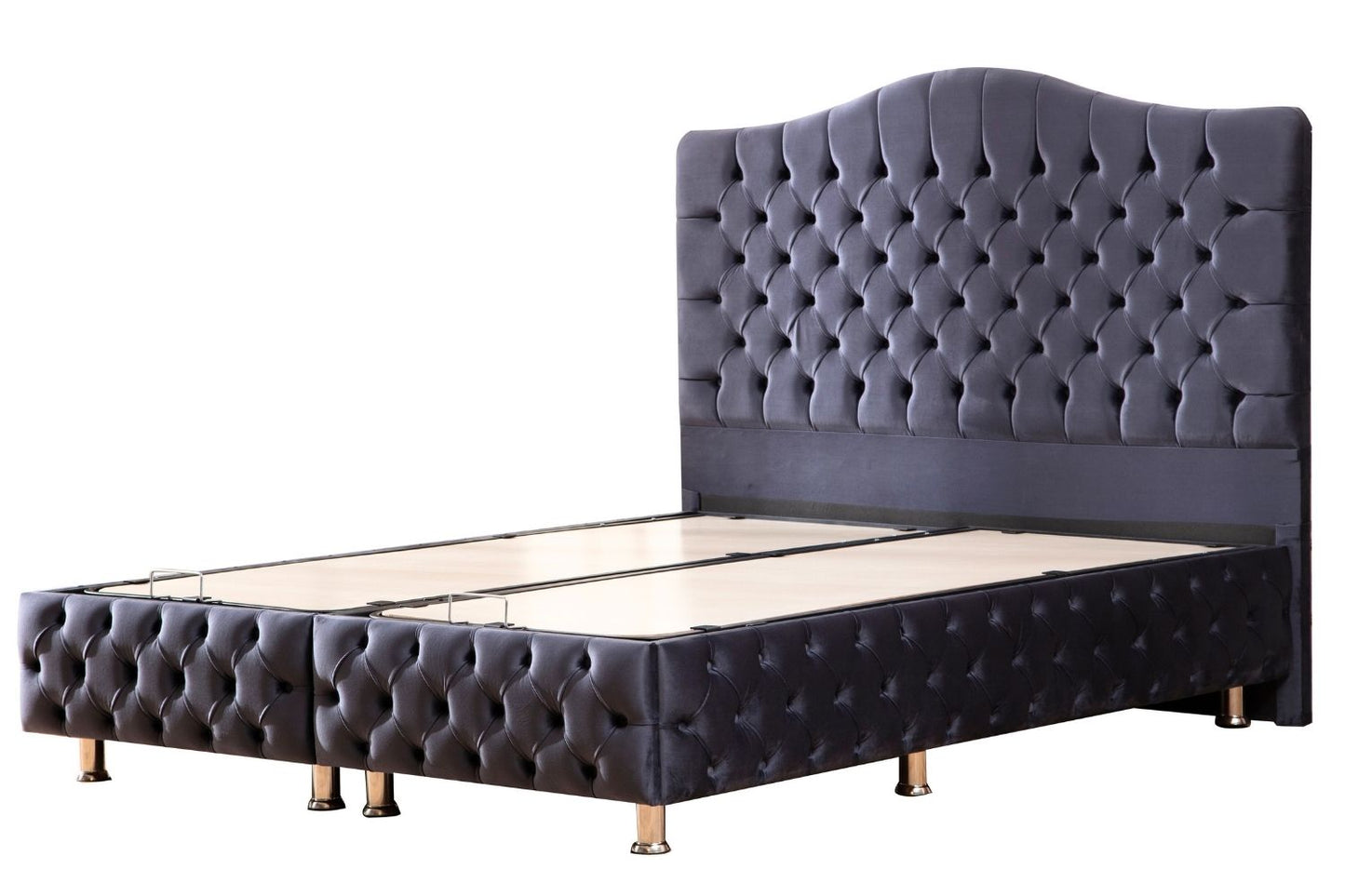 Storage Bed - Paris - Tufted Velvet