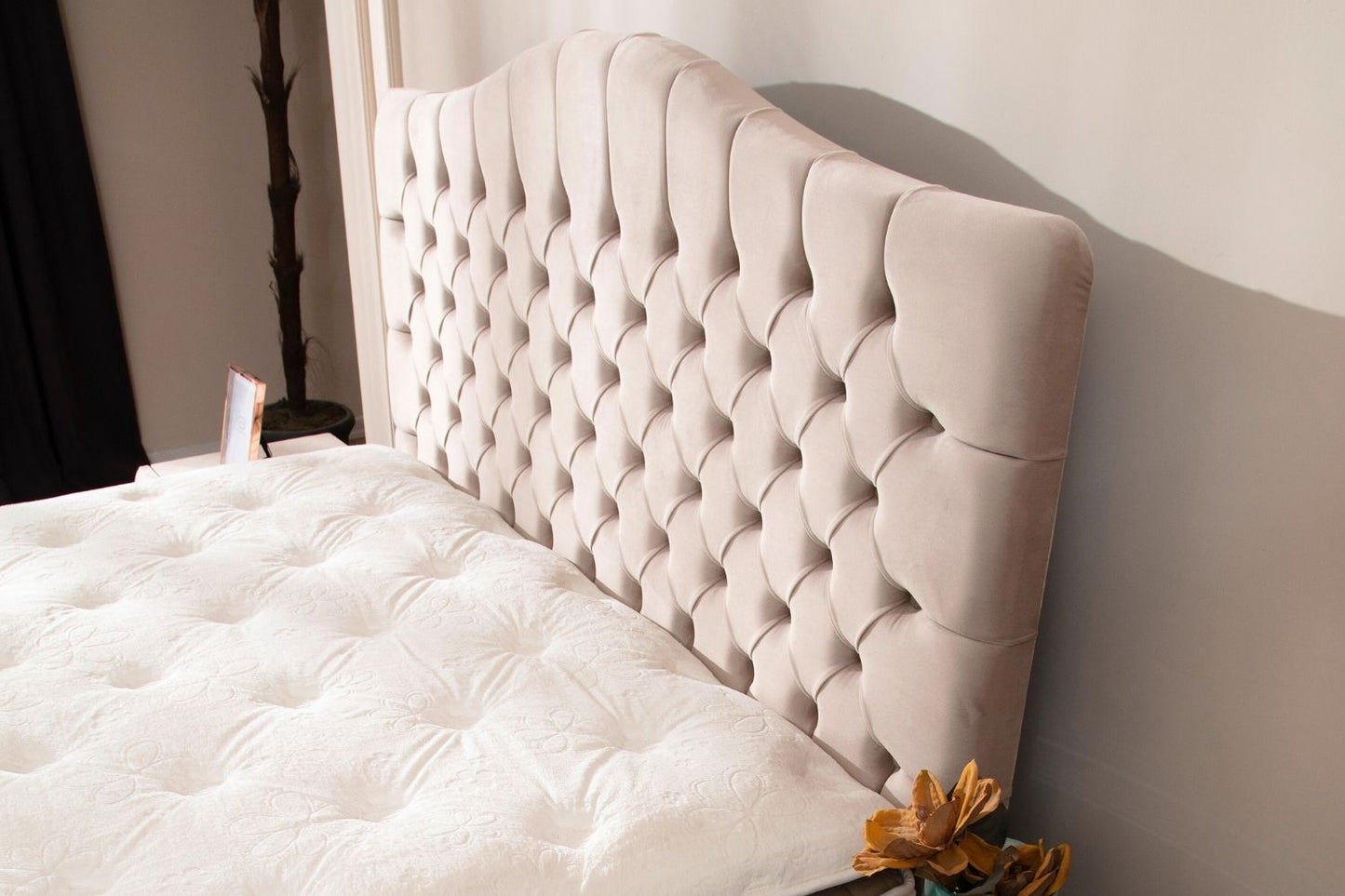 Storage Bed - Paris - Tufted Velvet