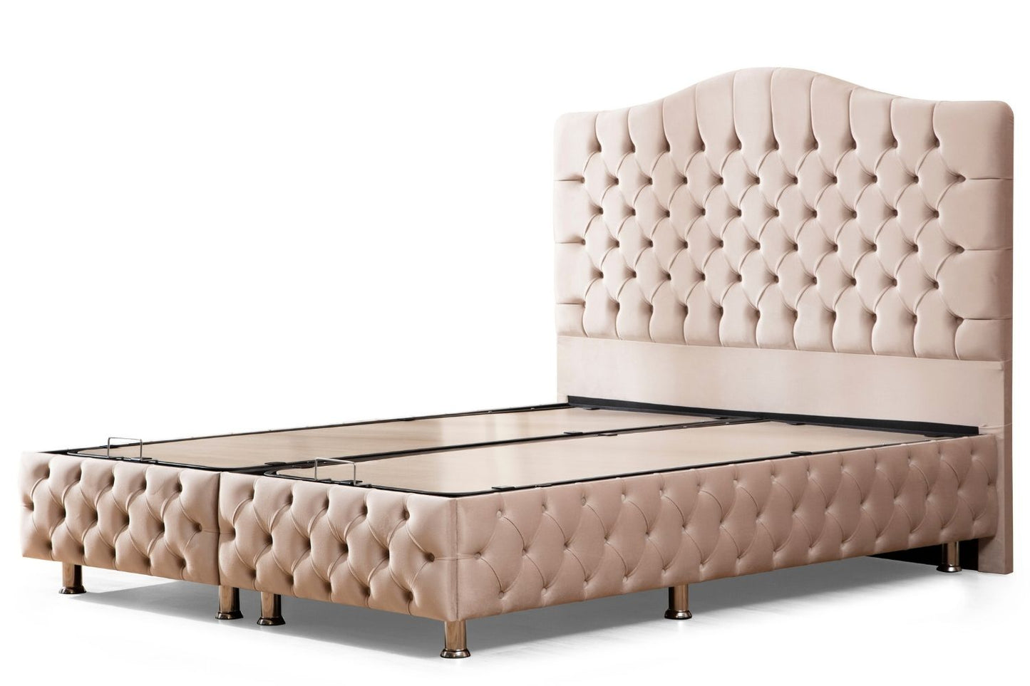 Storage Bed - Paris - Tufted Velvet